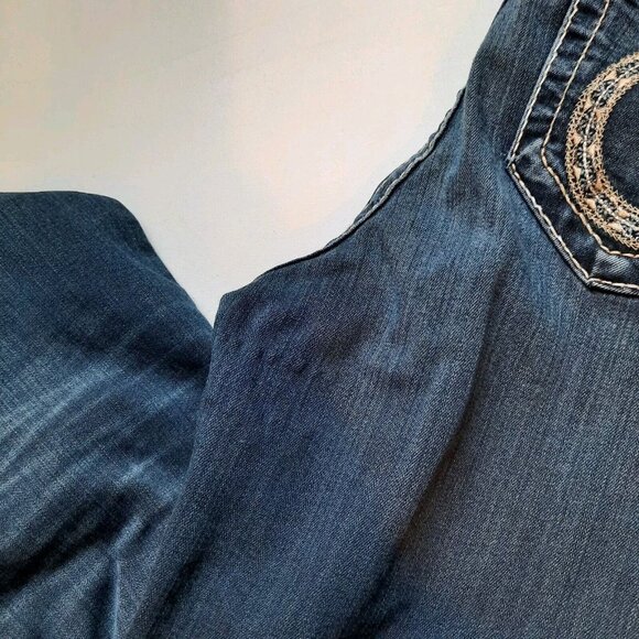 Big Star Jeans Womens 29 Long Maddie Boot Bootcut Western Cowgirl Rodeo *Hemmed - Picture 4 of 14